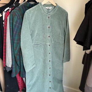 Vintage Corduroy Summer Trench